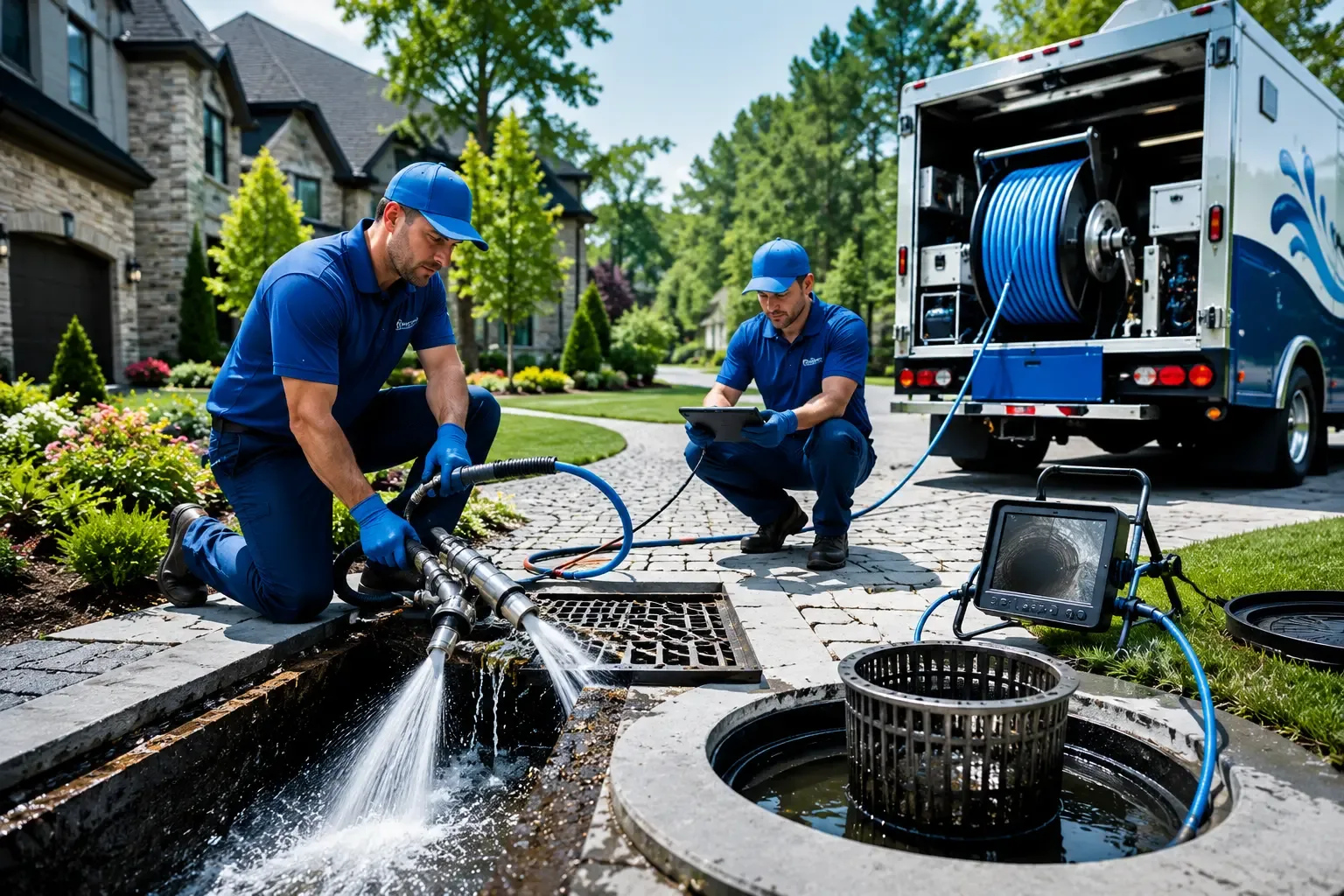 Local outdoor drain cleaning professionals in Elkhart, IA